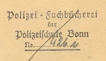 Ein Verdachtsfall, der nach intensiven Recherchen widerlegt werden konnte: Die ehemalige Polizeischule Bonn.