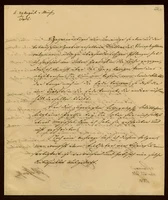 Brief Goethes an Boisserée