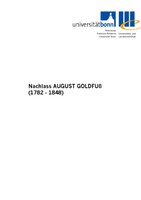Nachlass August Goldfuss