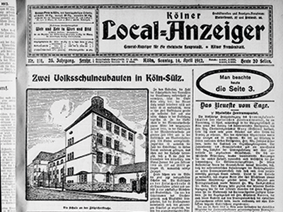 Historische Zeitungen: Kölner Local-Anzeiger